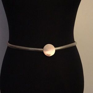 Vintage gold retro belt